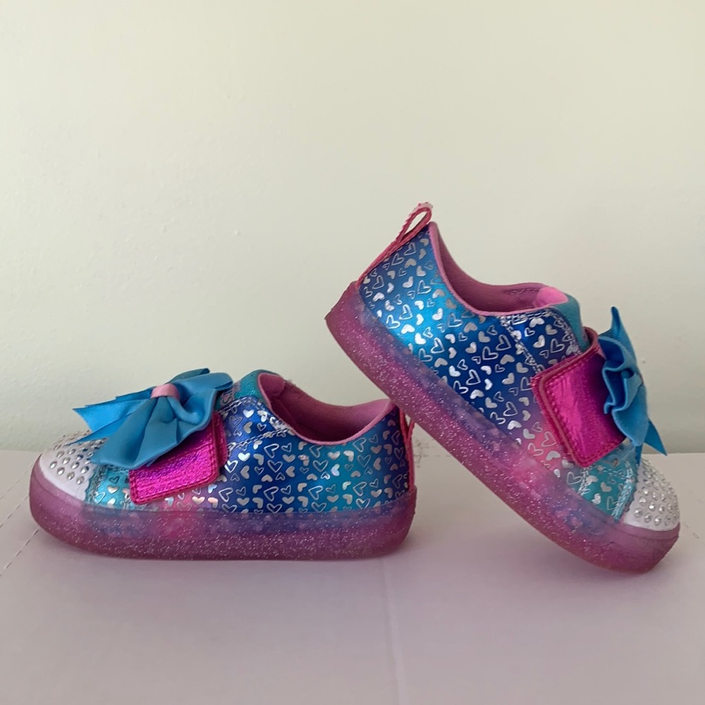 Crystal Stars Toddler Girl Shoes Size 10